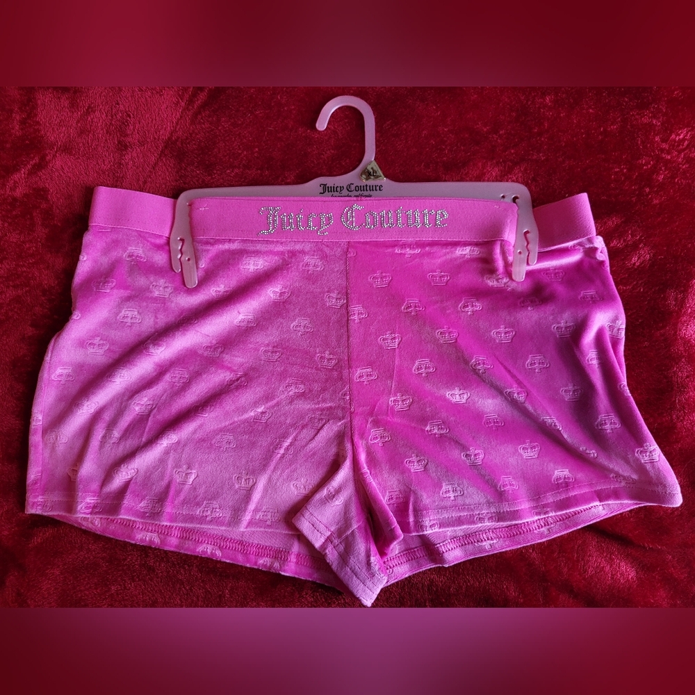 Hot pink Juicy Shorts